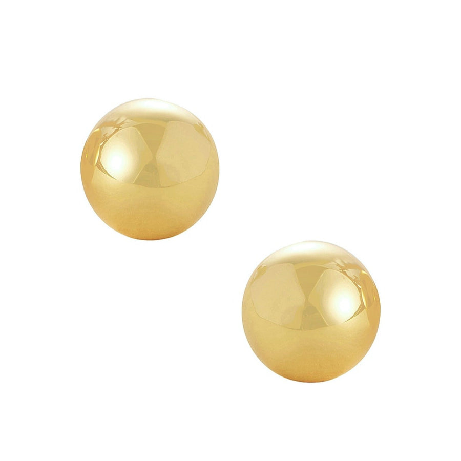 ANVIL GOLD DOME EARRINGS